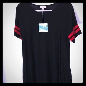 Umgee Black and Red Dress